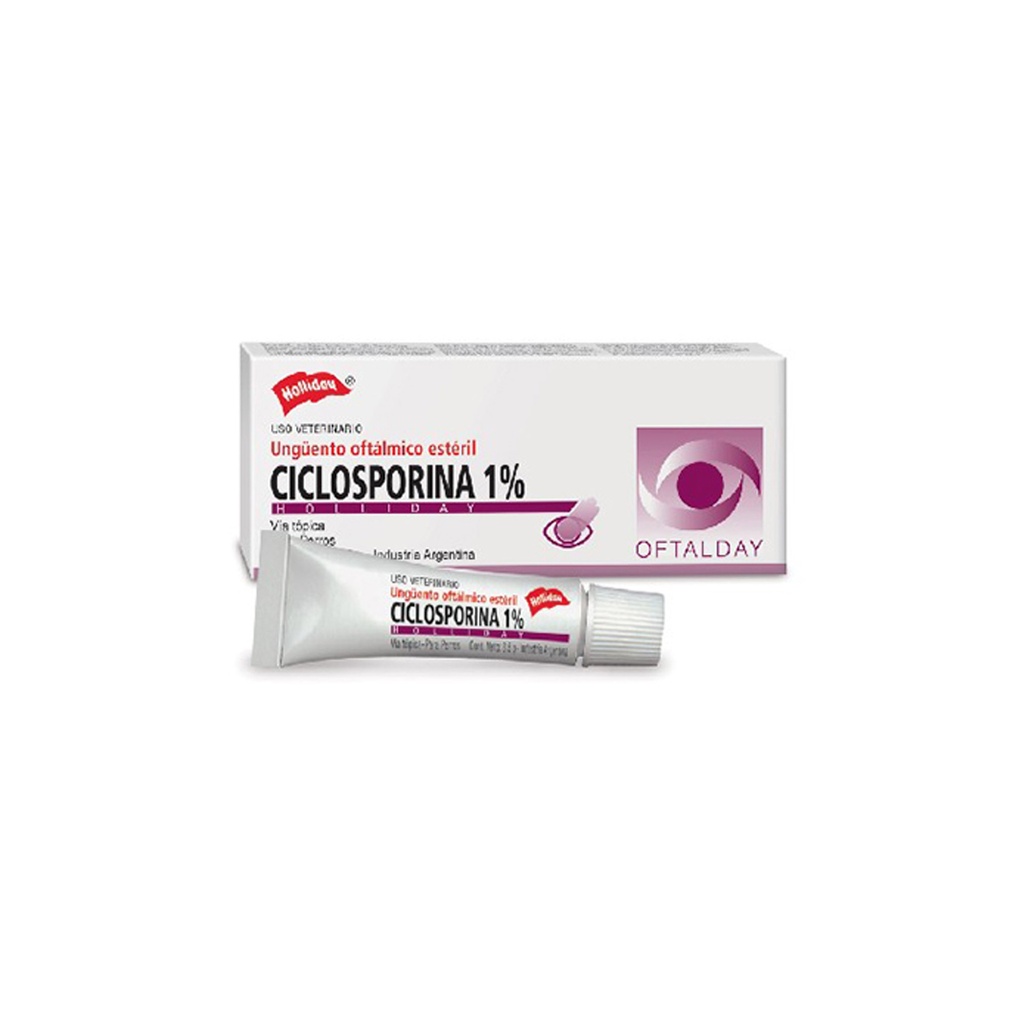 CICLOSPORINA 1% 3.5G