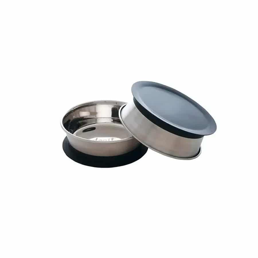 Dog It Comedero Acero Con Stay - Grip Antideslizante 450 Ml