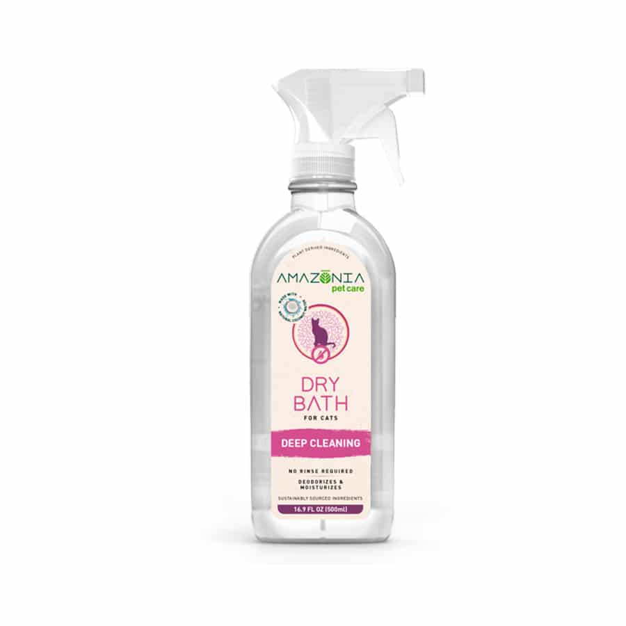 Dry Bath For Cats Amazonia Pet Care 500 ml (Baño Seco Gato)