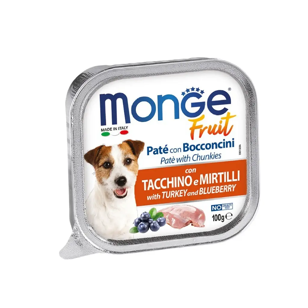 Monge Fruit Pavo Y Arandanos Lata