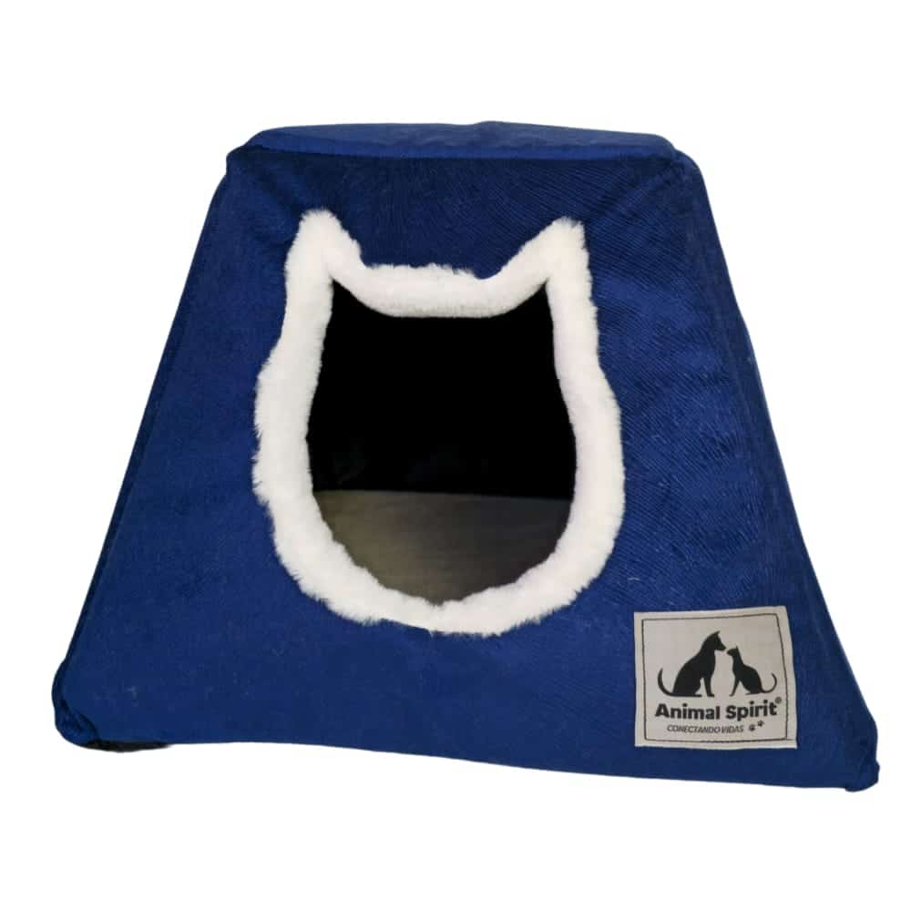 Casa para Gatos 3 en 1 Azul Animal Spirit