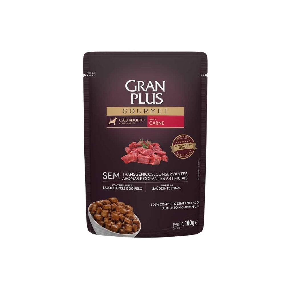 Gran Plus Sache Perro Adulto Sabor Carne