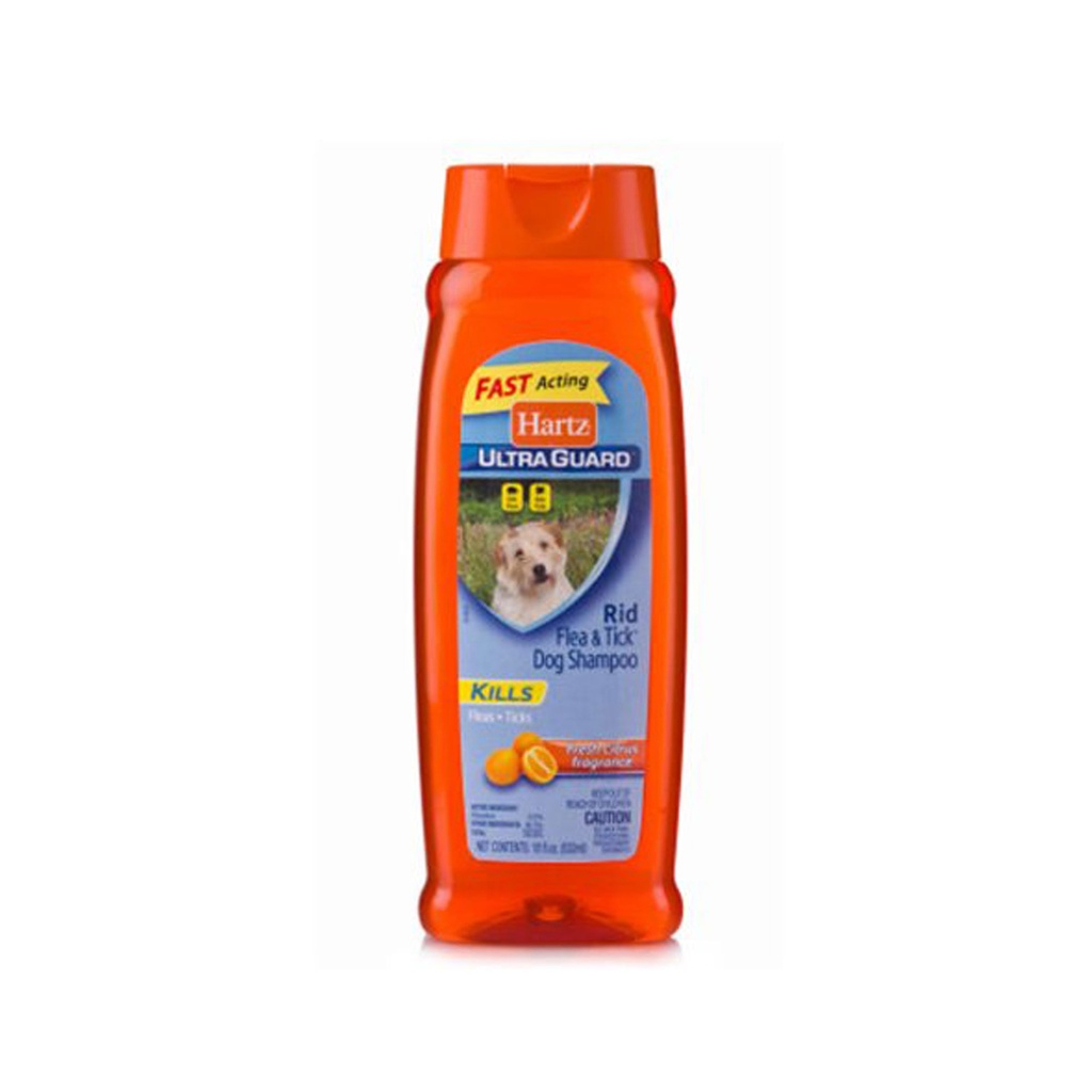 HARTZ HUG RIDFLEA DOG SHAMPOO - CITRUS