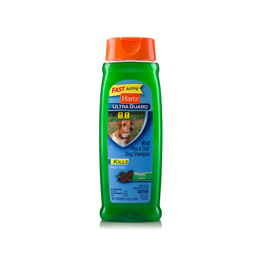 HARTZ HUG RIDFLEA DOG SHAMPOO - FRESH SCENT