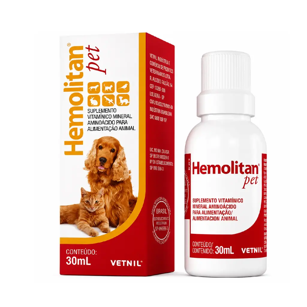 HEMOLITAN PET X 30 ML