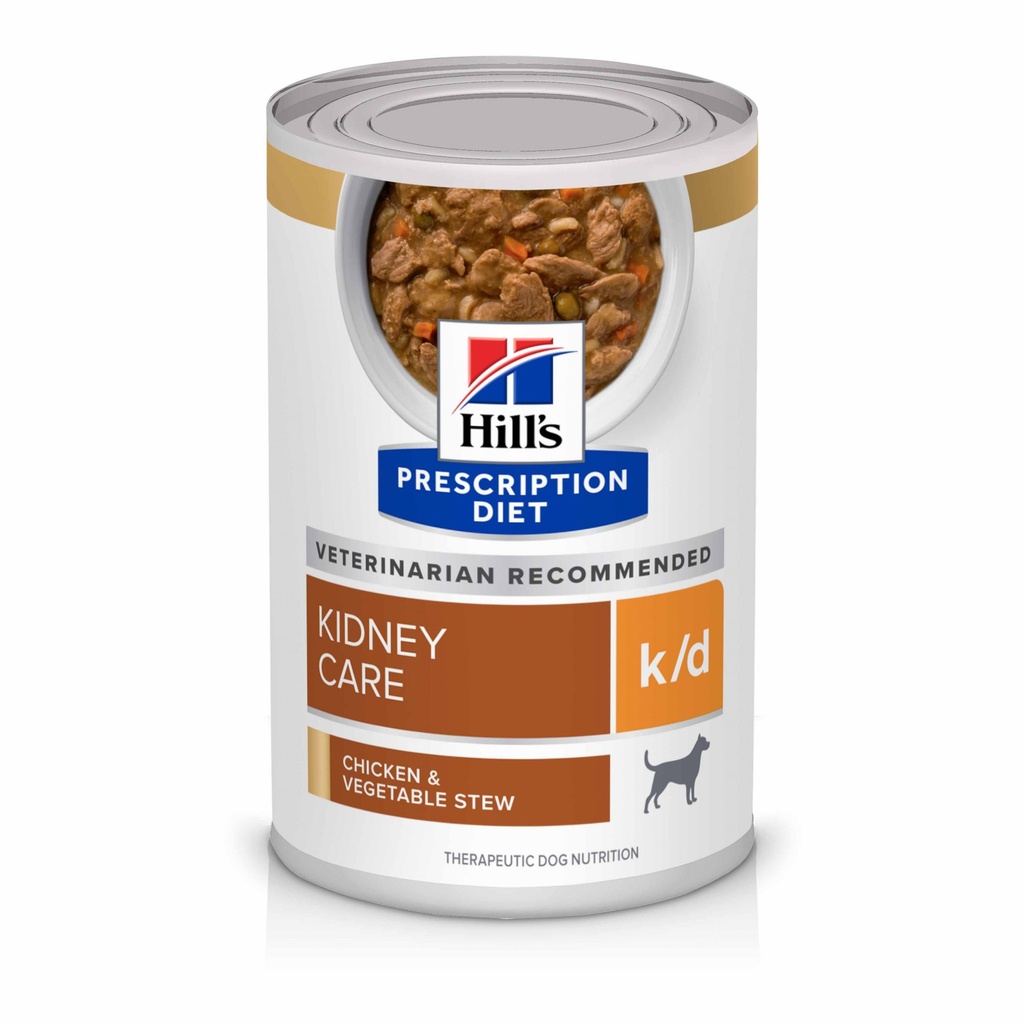 HILLS PRESCRIPTION DIET CANINE k/d Chicken Stew 354 Gr