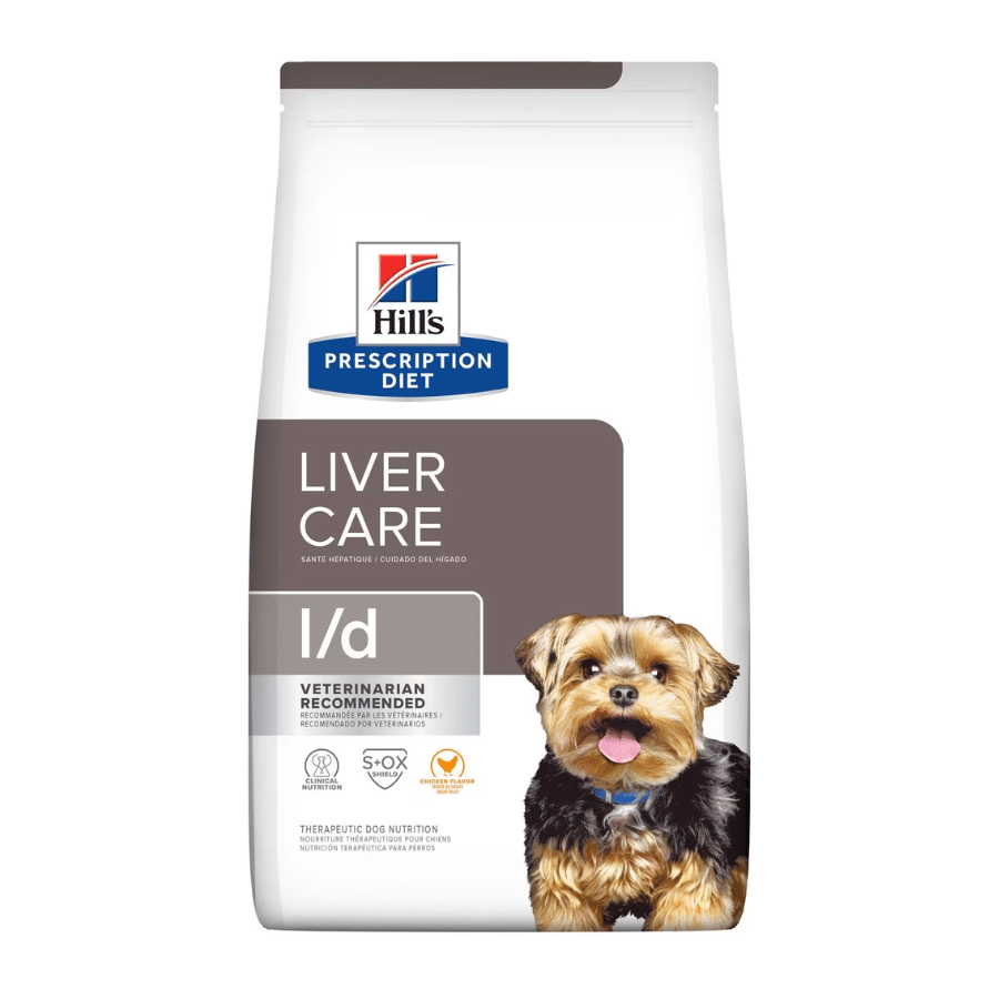 Hills Prescription Diet L/D, Salud Hepática 8KG