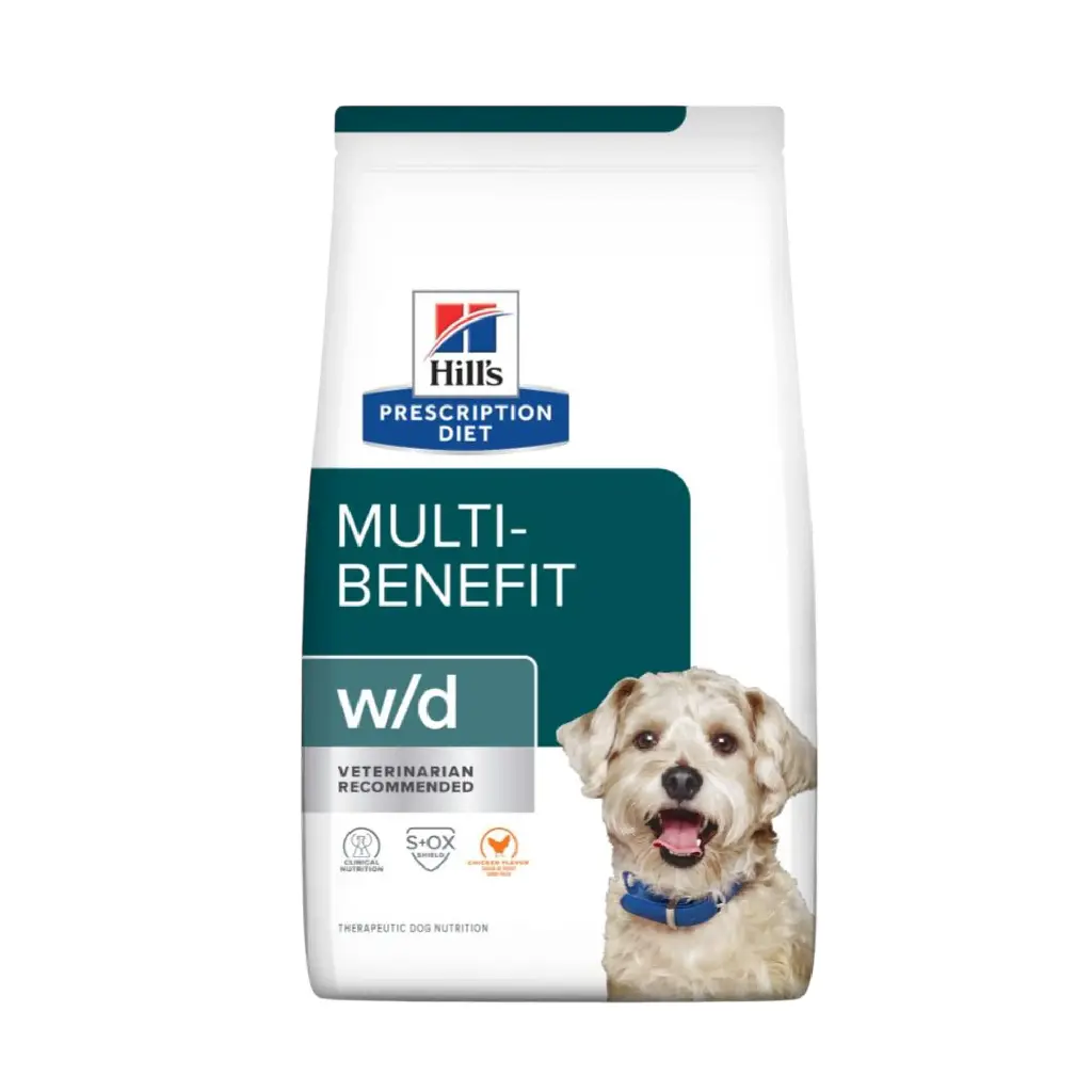 Hills Prescription Diet w/d Multibenefit, Control de peso para Diabético