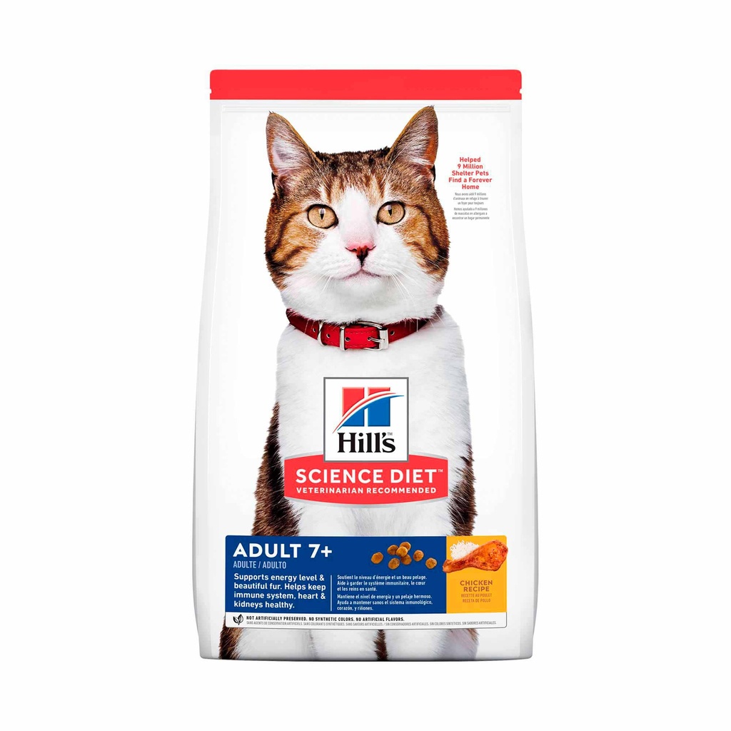 Hills Science Diet Gatos mayores 7+