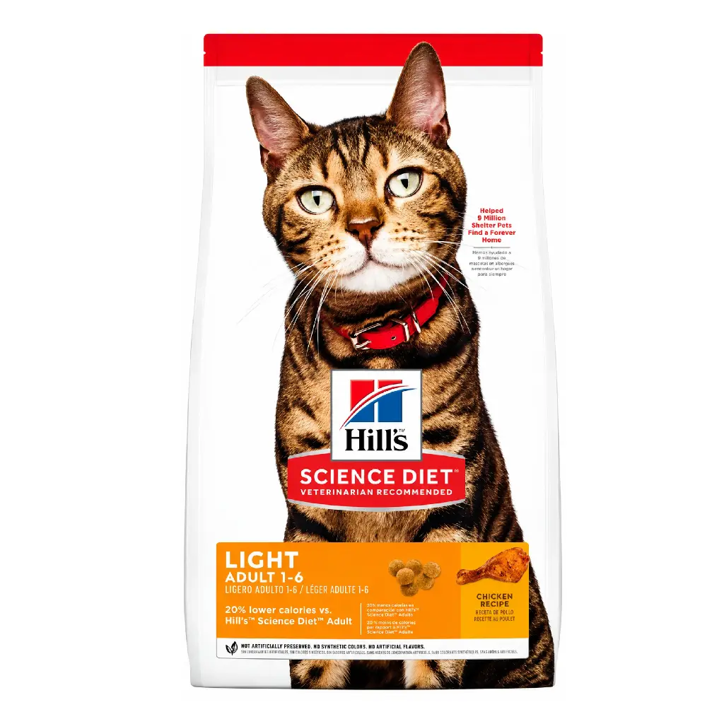 HILLS SCIENCE DIET ADULTOS LIGHT PARA CONTROL DE PESO