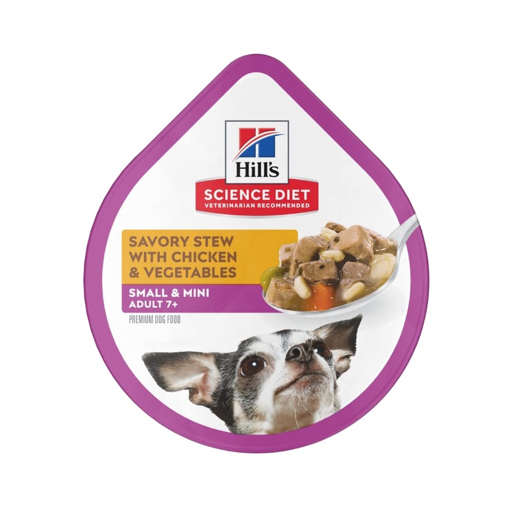 Hills SD Adult 7+ Small Paws Chicken and Vegetables 99 Gr
