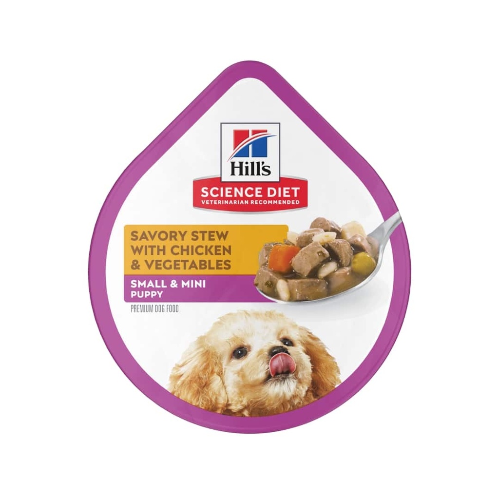 Hills SD Puppy Small Paws Chicken and Vegetables 99 Gr