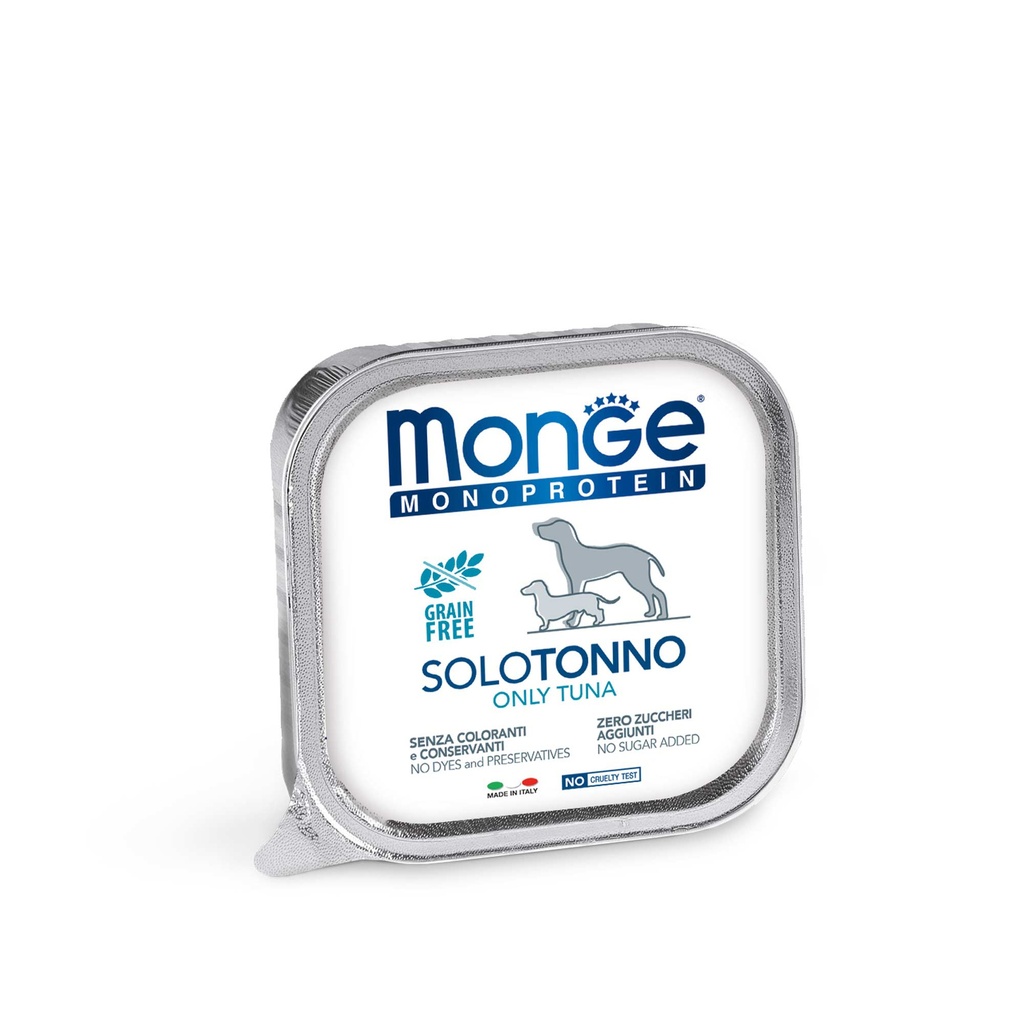 Monge Canine Adult Monoprotein Atún Lata 150 Gr