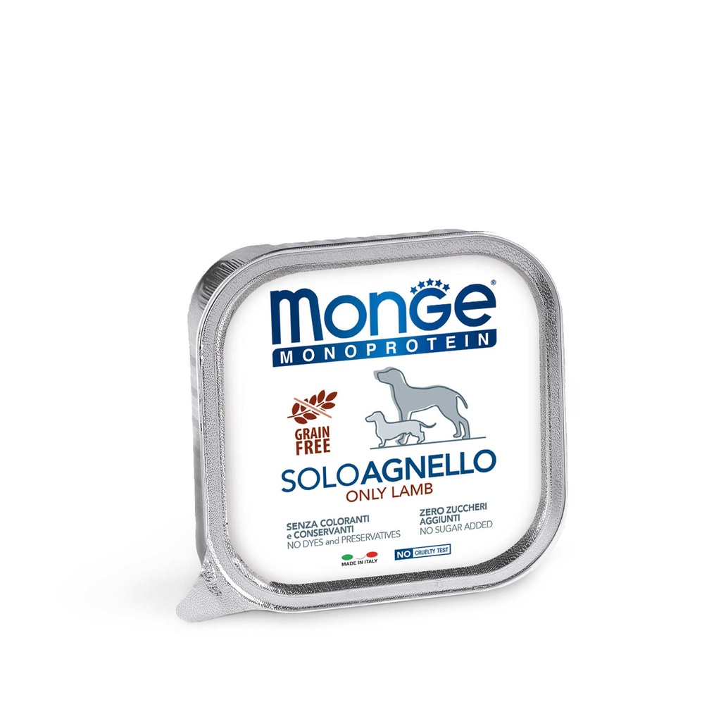 Monge Canine Adult Monoprotein Cordero Lata