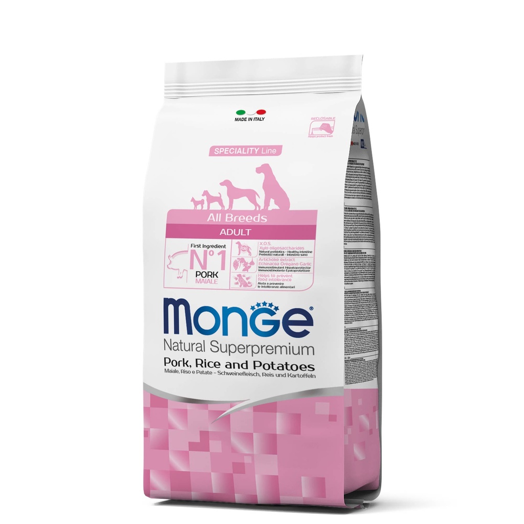 Monge Canine Adult  Cerdo