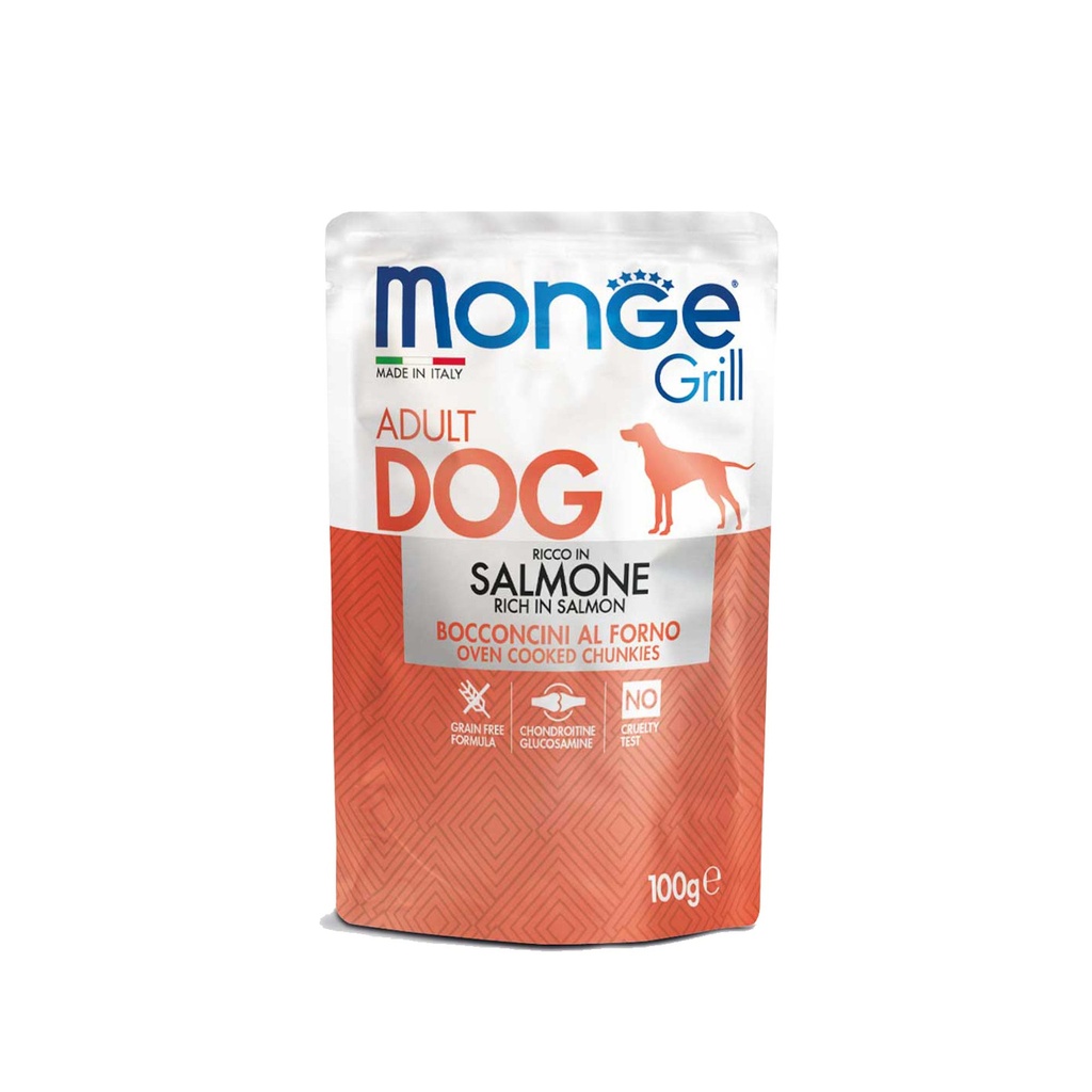 Monge Canine Grill Salmón Sobre - 100gr