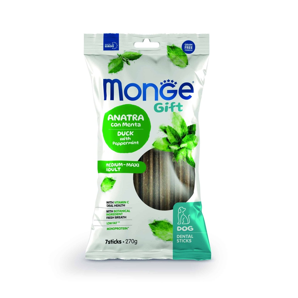 Monge Gift Dental Sticks Maxi Adult – Pato