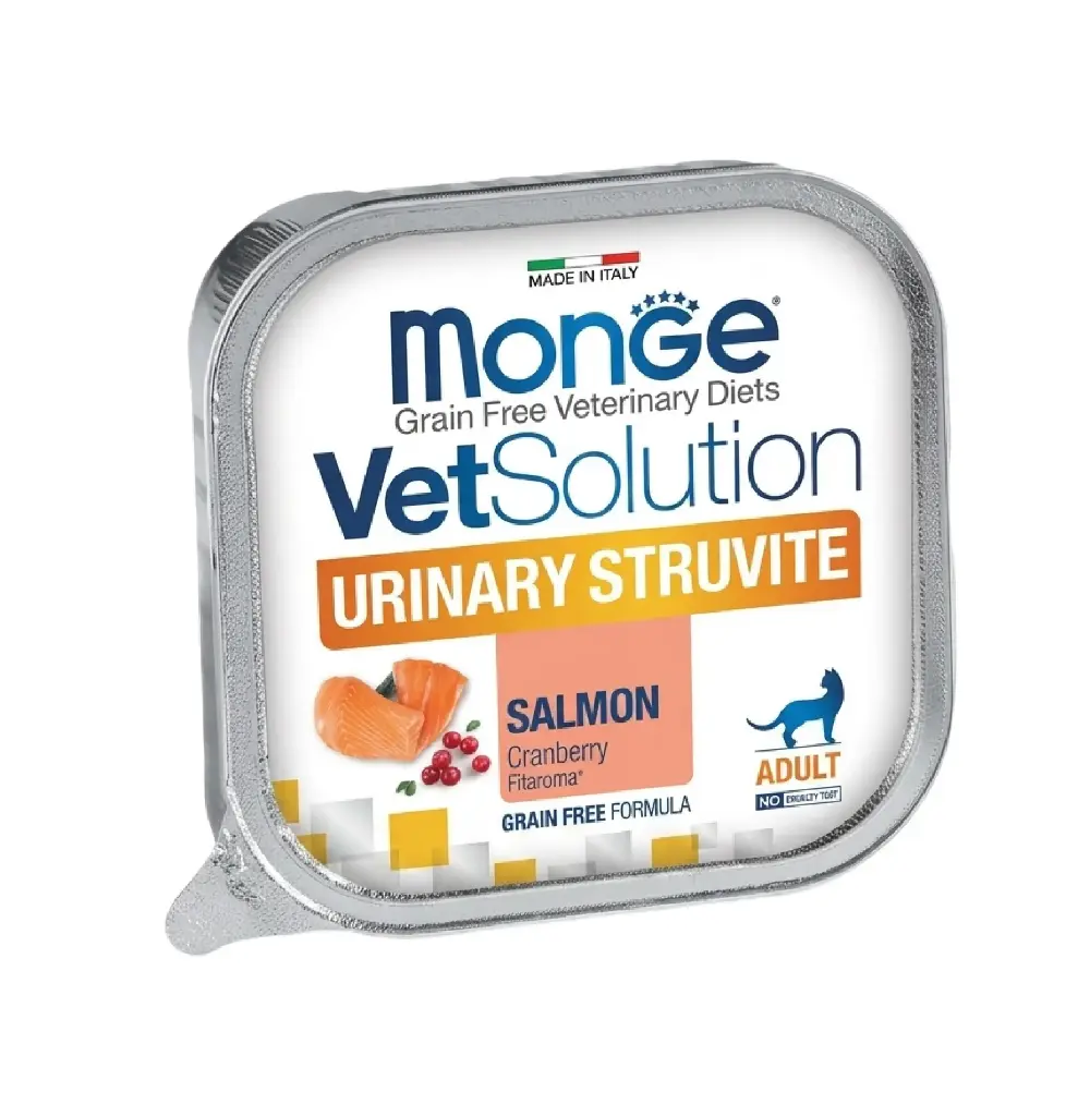 Monge Vet Solution Feline Urinary Struvite Alutray