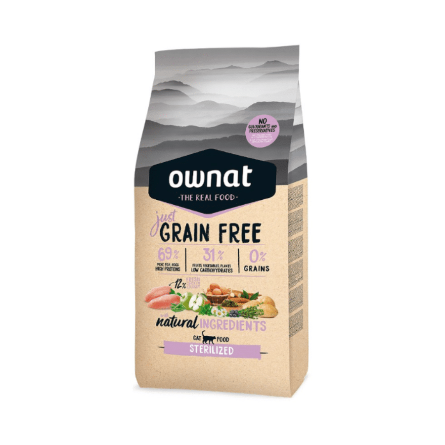Ownat Just Grain Free  Sterilized Cat