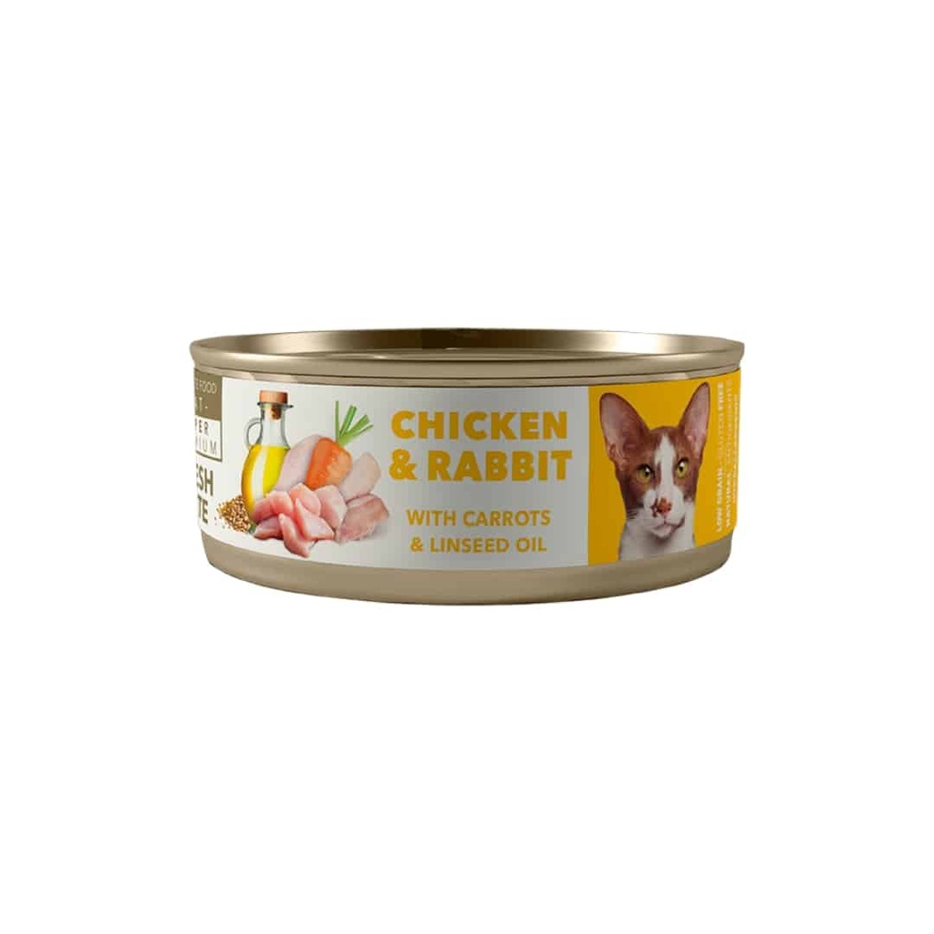 Amity Wet Food Sterilized Cat Chicken and Rabbit