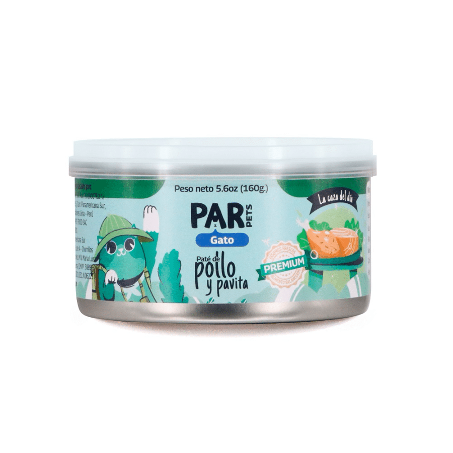 Par Pets Paté de Pollo y Pavita
