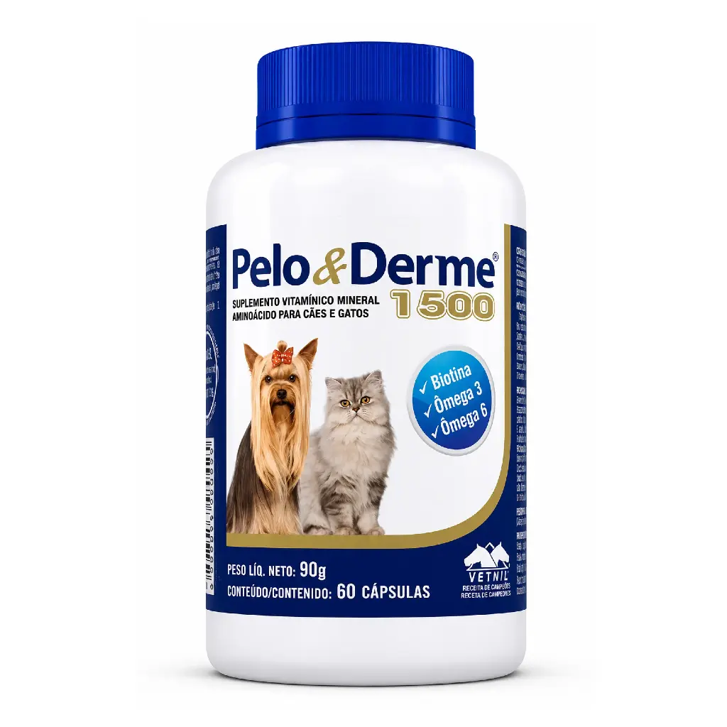 PELO & DERME 1500 X CAPSULA
