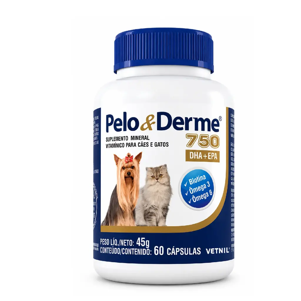 PELO & DERME 750 X CAPSULA