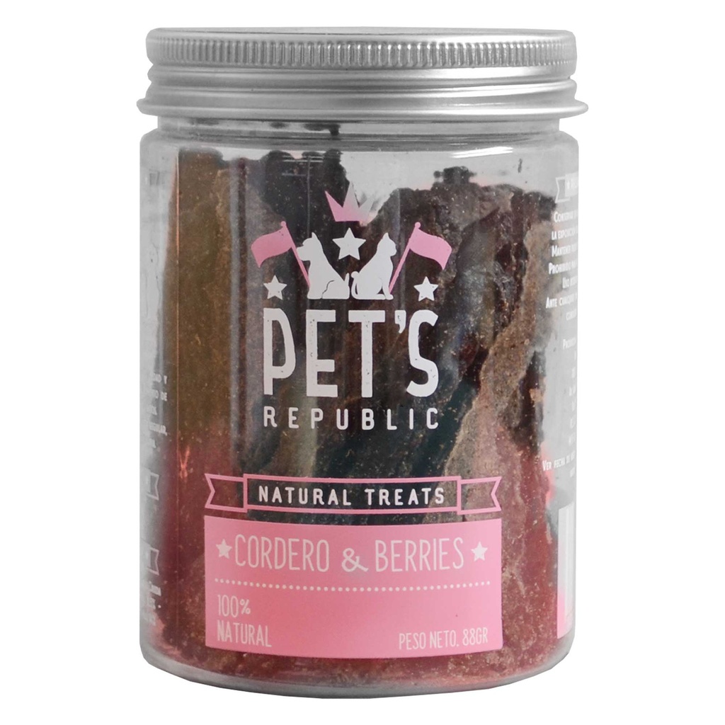 PET'S REPUBLIC CORDERO Y BERRIES