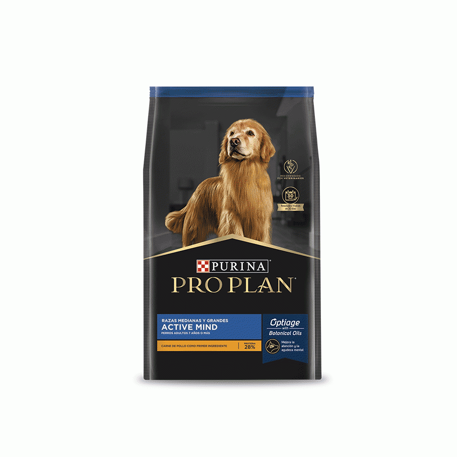PRO PLAN ACTIVE MIND RAZAS MEDIANAS Y GRANDES