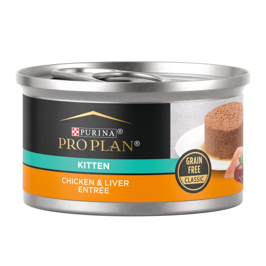 Pro Plan Kitten Classic Chicken & Liver Entreé 85 gr