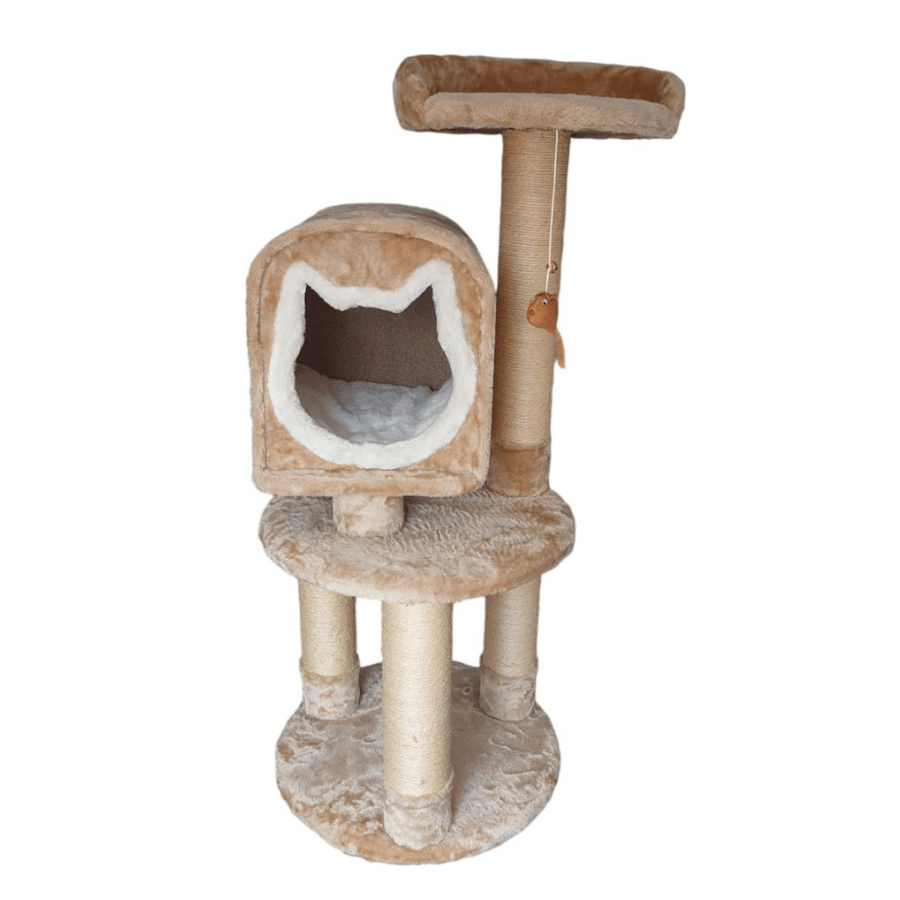 Rascador para Gatos 03 Pisos V2 – Claws & Paws