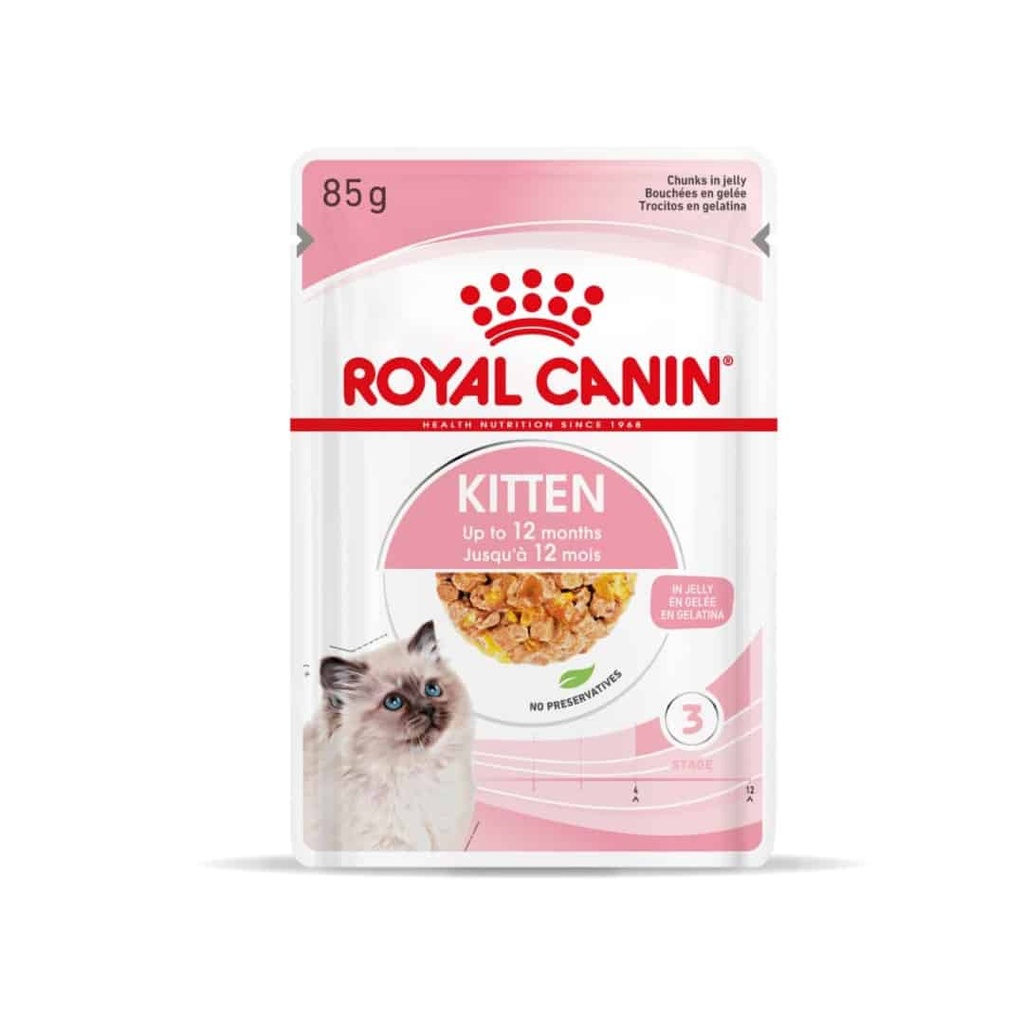 Royal Canin Kitten Sobre Jelly Fhn 85 Gr