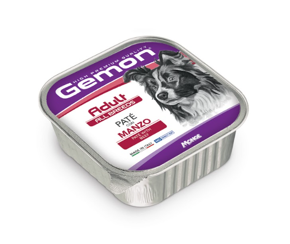 Gemon Adulto Todas las Razas Paté con Carne de Res
