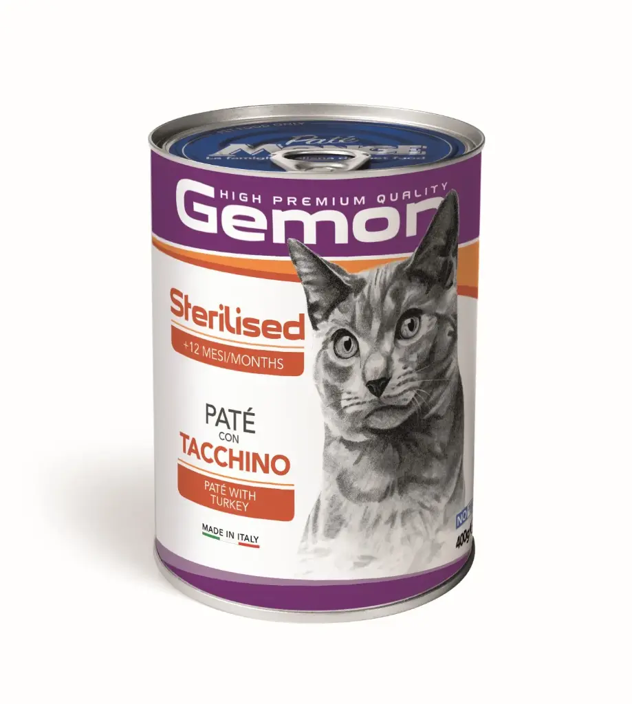 Gemon Esterilizado Paté con Pavo