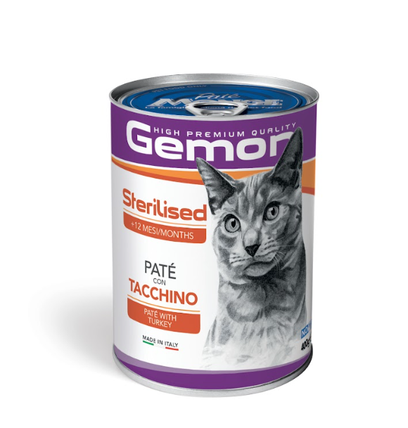 Gemon Esterilizado Paté con Pavo