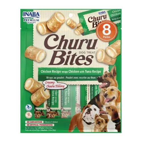 Churu Bites For Dog Recipe Wraps Chicken With Tuna 8 Unidad