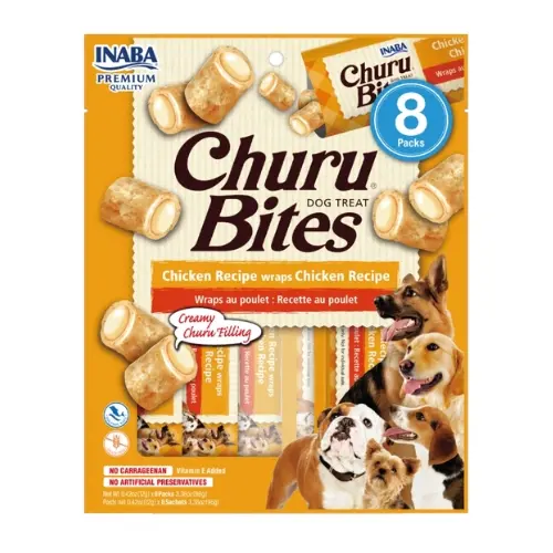 Churu Bites For Dog Recipe Wraps Chicken 12 Gr X 8 Unidad