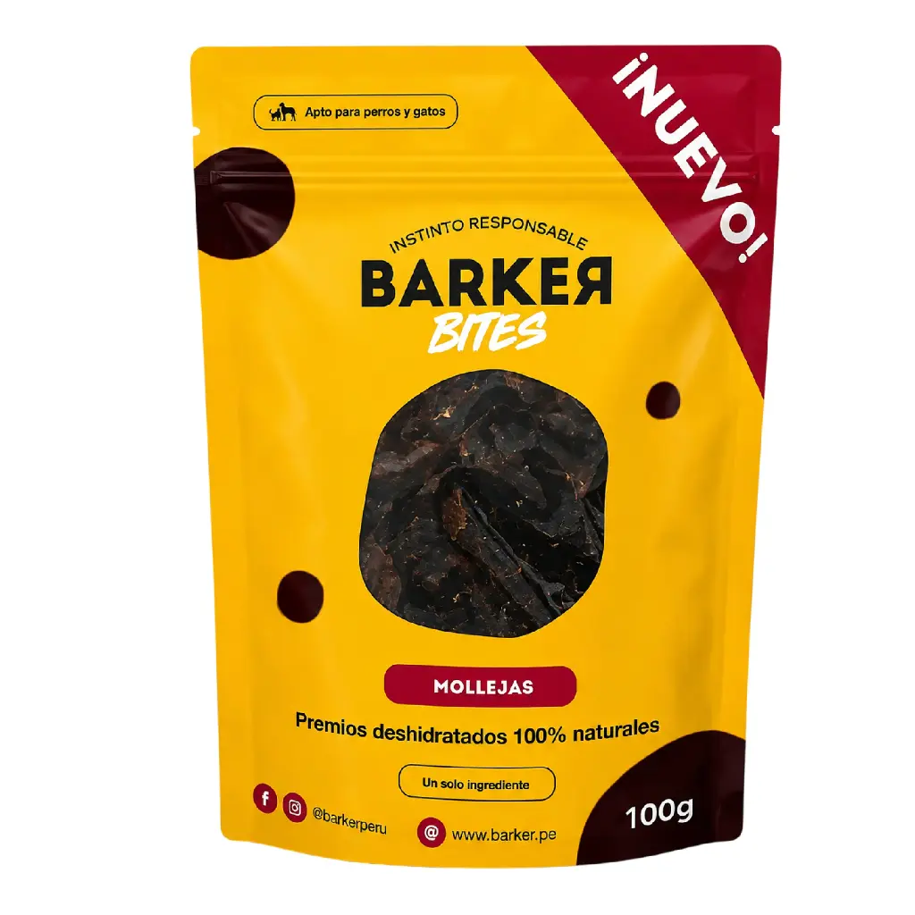 BARKER BITES MOLLEJAS DE POLLO