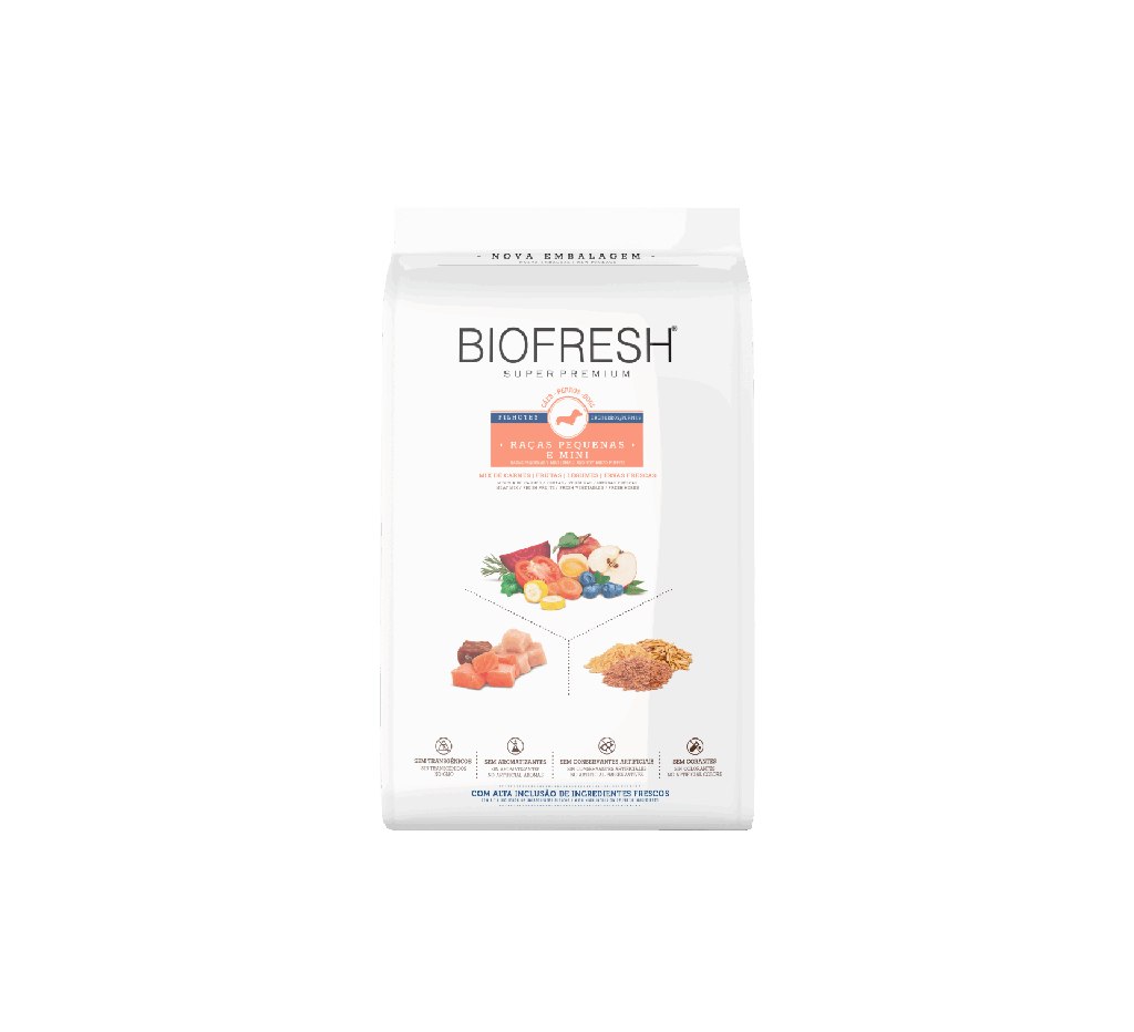 Biofresh Perro Cachorros Mini y Pequeños Mix De Carne de Res