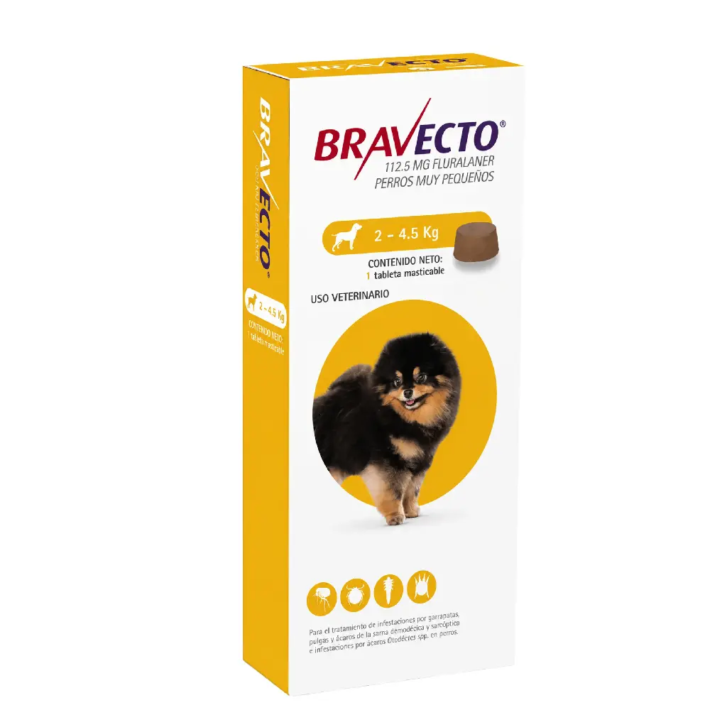 BRAVECTO 112.5mg ( 2kg - 4.5kg )
