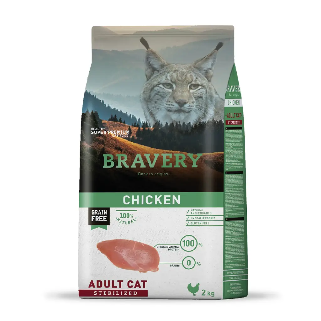 Bravery Chicken Adult Cats Sterilized