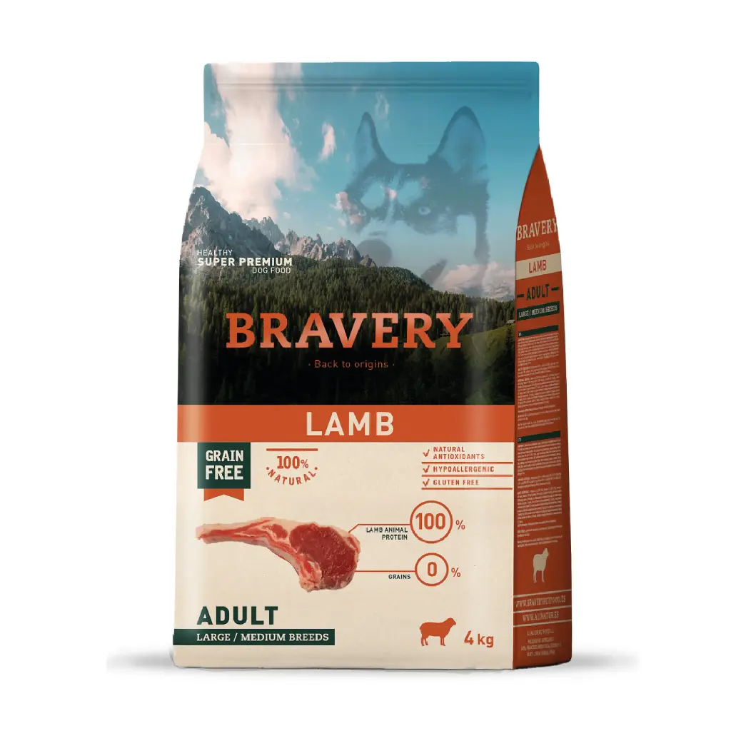 Bravery Lamb Adult Large/Medium Breeds