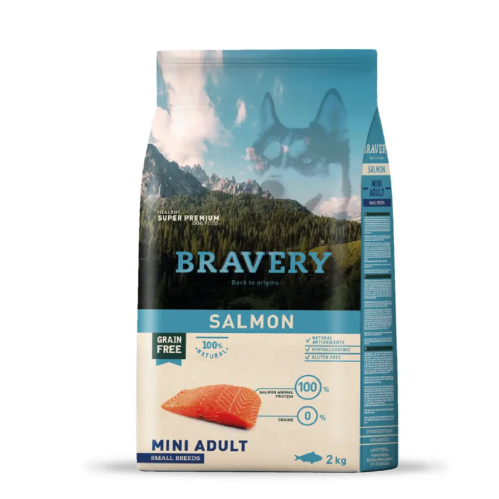 Bravery Salmon  Mini Adult Small Breeds