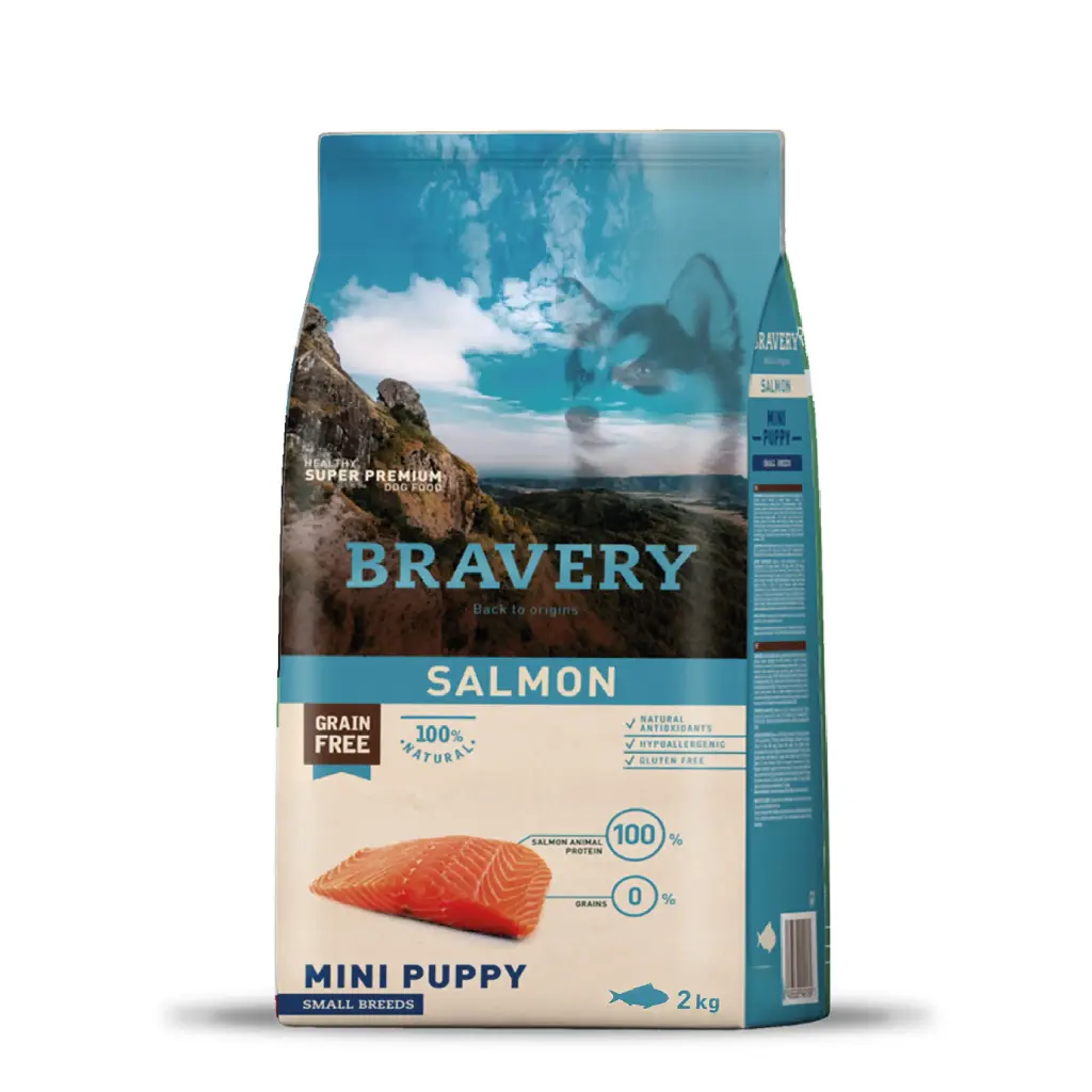 Bravery Salmon Mini Puppy Small Breeds