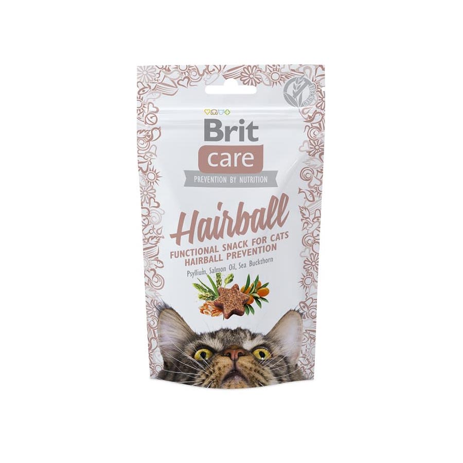 Brit Care Cat Snack Hairball 50 Gr