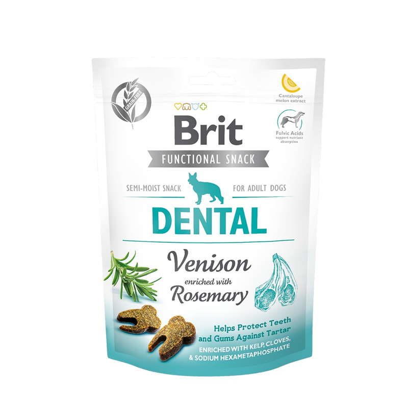 Brit Care Dog Functional Snack Dental Venison 150 Gr