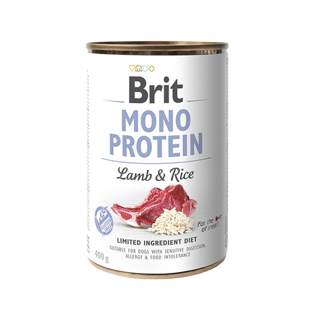 Brit Mono Protein Lamb & Rice 400 Gr