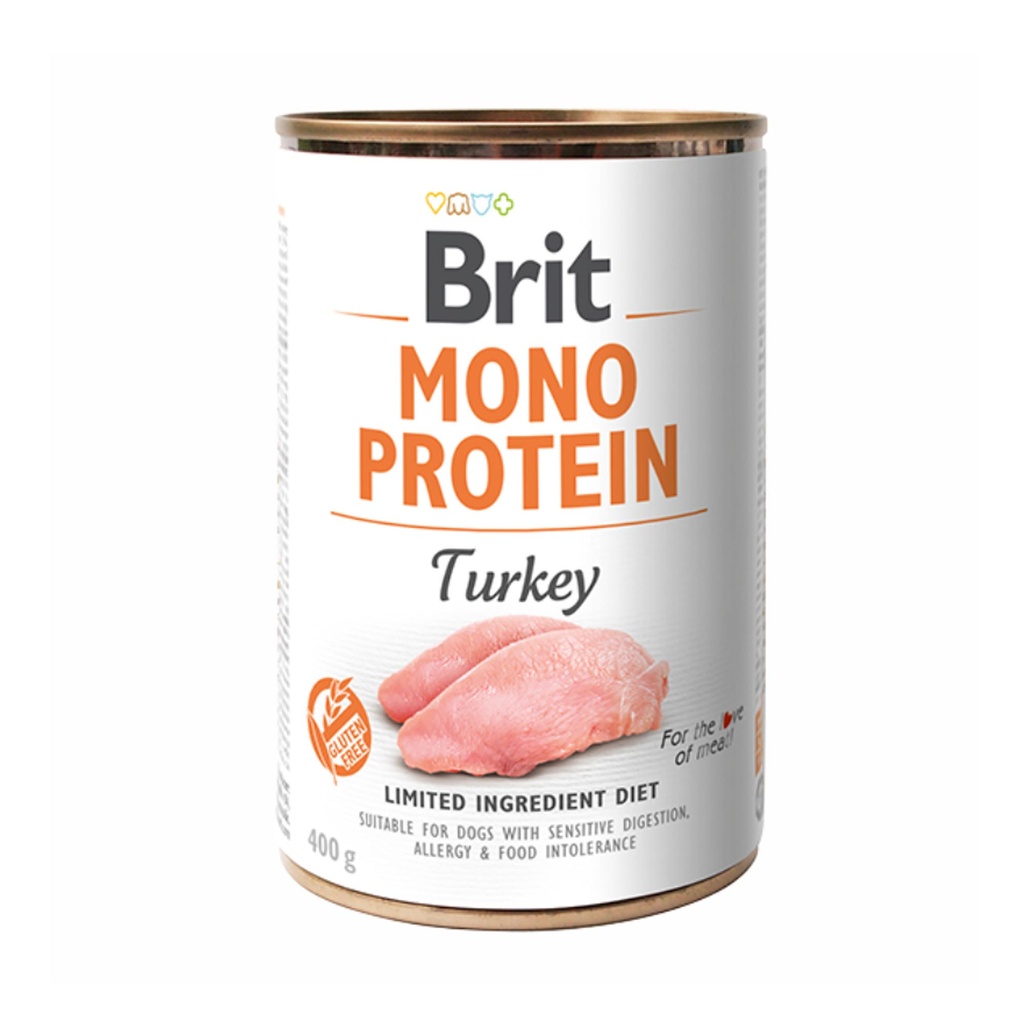Brit Mono Protein Turkey  400 Gr