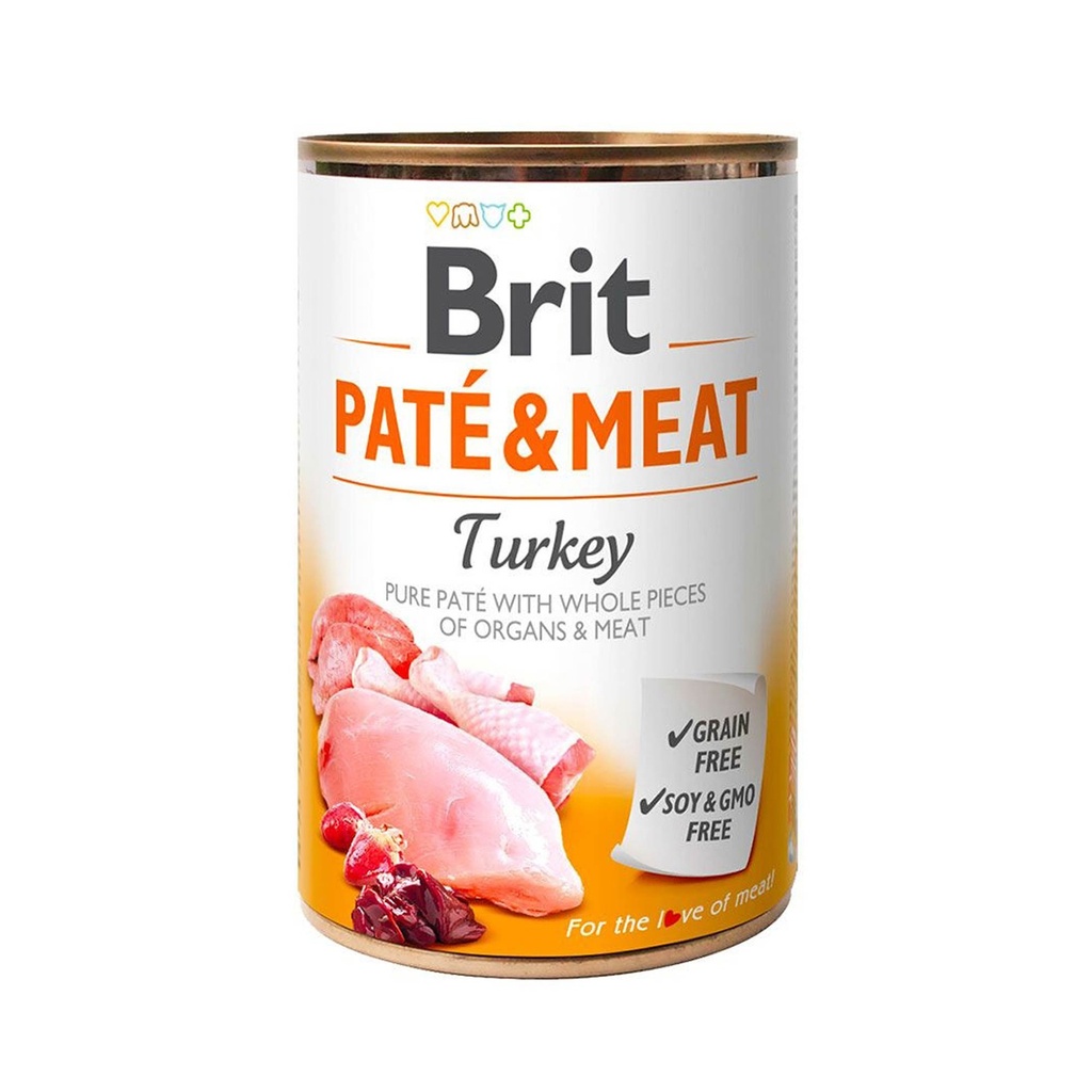 Brit Pate & Meat Turkey 400 Gr