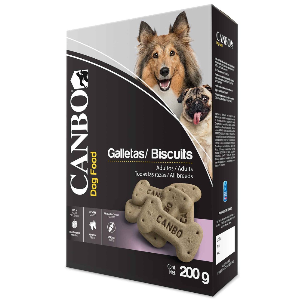 CANBO BISCUITS CORDERO ADULTO